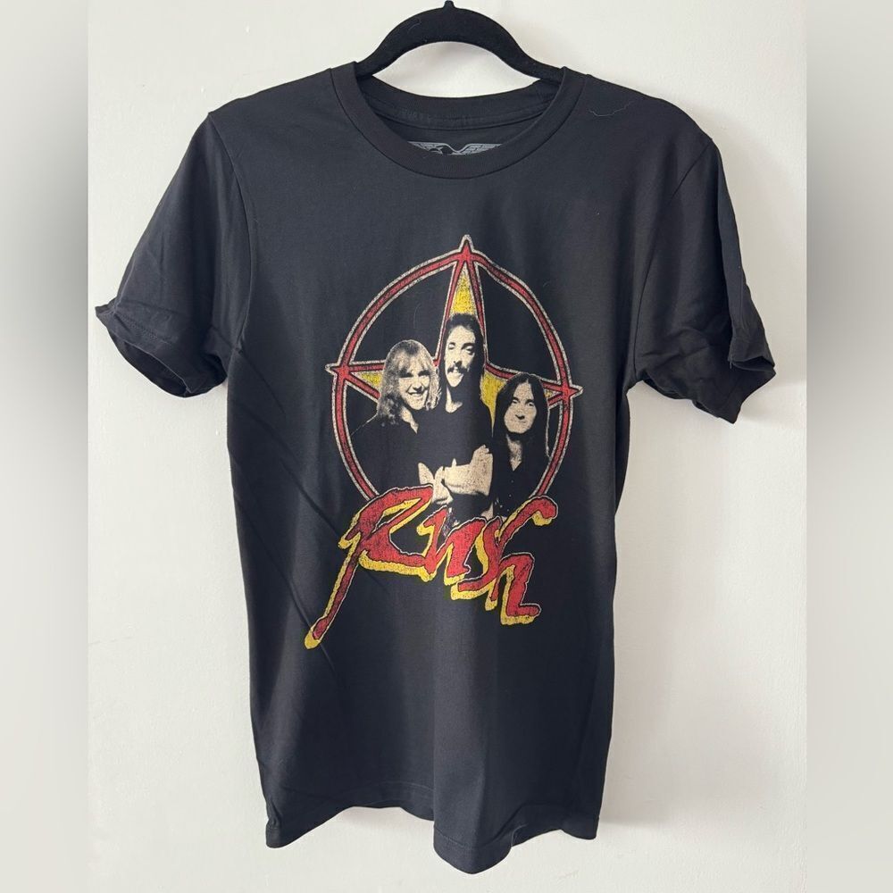 Rush Black Graphic T-Shirt